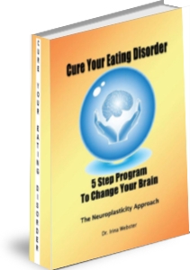 Eating disorder book for a cure.